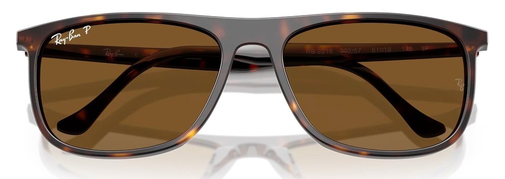 Ray-Ban RB2216 902/57 58 Polarize Unisex Güneş Gözlüğü