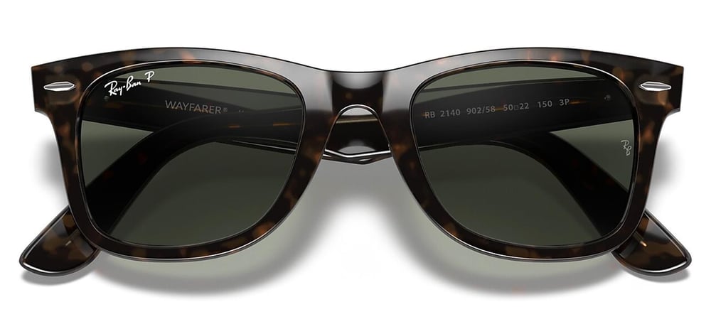 Ray-Ban RB2140 902/58 50 Wayfarer Polarize Unisex Güneş Gözlüğü