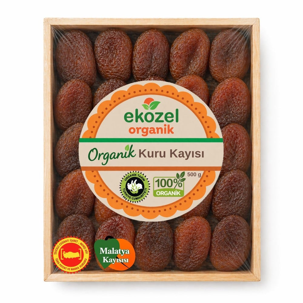 Organik Gün Kurusu Kayısı