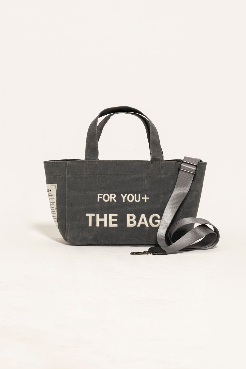 For You Accessorises Kanvas Orta Boy Antrasit Çanta For You Accessorises Kanvas Orta Boy Antrasit Çanta