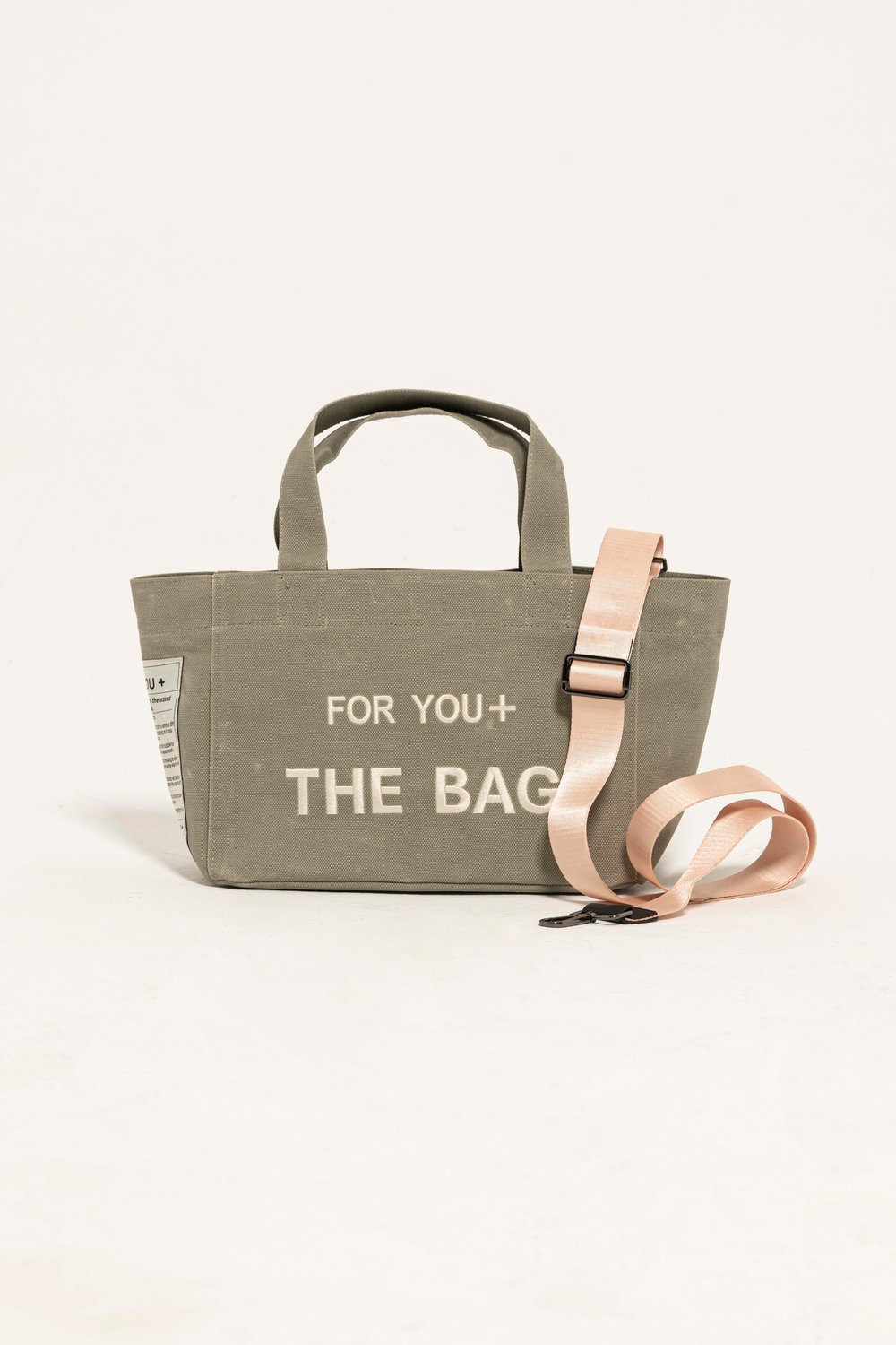 For You Accessorises Kanvas Orta Boy Gri Çanta For You Accessorises Kanvas Orta Boy Gri Çanta