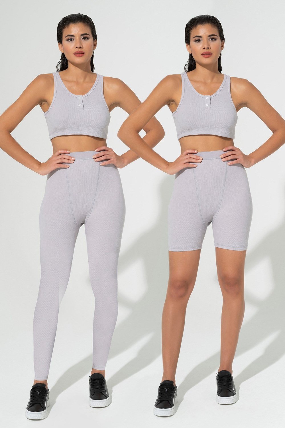 For You Fit/For You Moda For You Fit For You Fit 3 lü Fitilli Activewear Set 