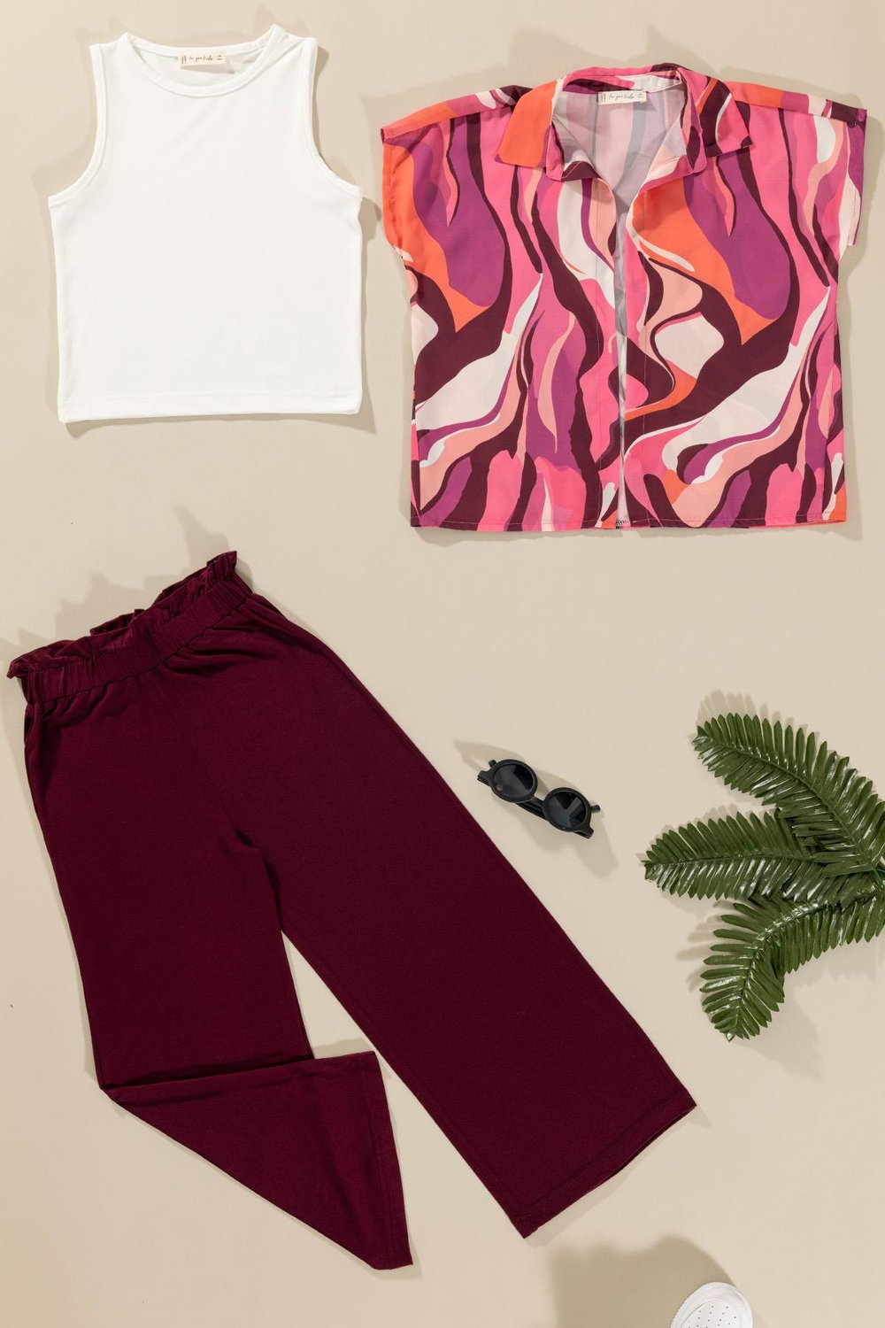 For You Kids 3'lü Baskılı Gömlek Tshirt Pantolon Bordo Takım For You Kids 3'lü Baskılı Gömlek Tshirt Pantolon Bordo Takım
