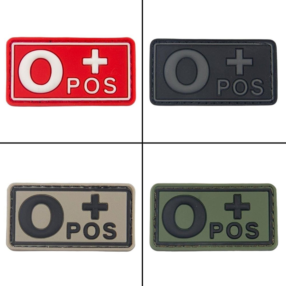 0 RH (+) Pozitif Kan Grubu Patch Arma
