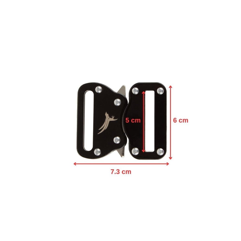 5cm Dragon Palaska Tokası Siyah