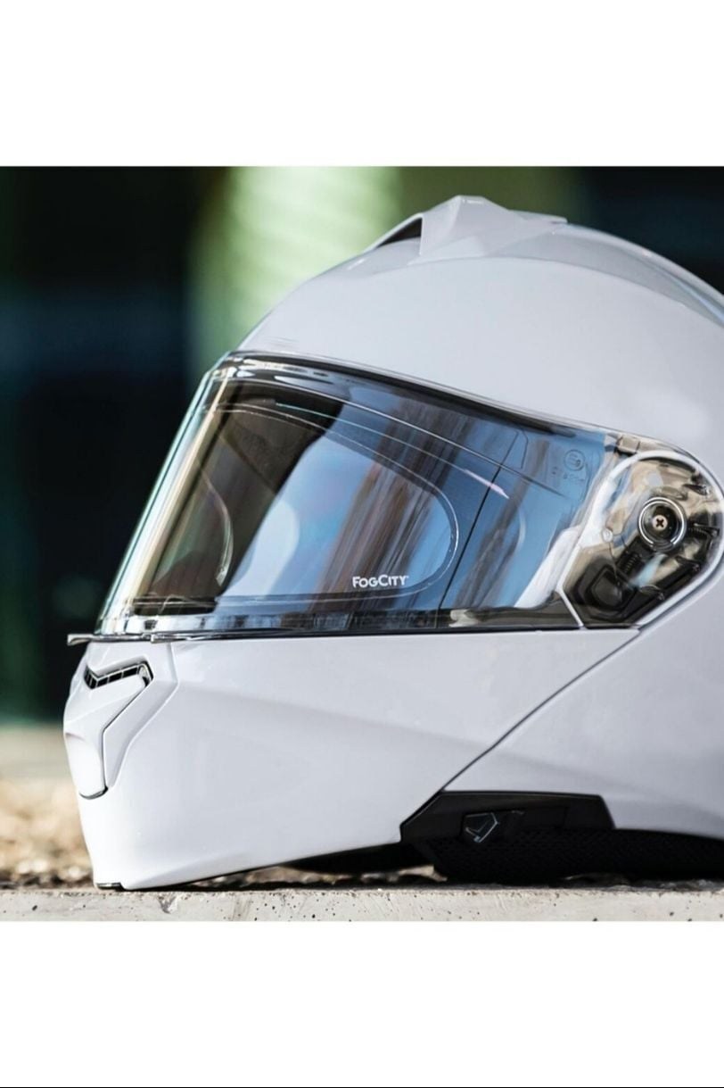 FogCity Pinlock Easy Kapalı Kask Buğu Önleyici Şeffaf Cam Small FC001