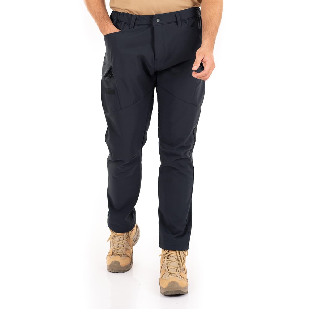 Alpha Softshell Taktik Pantolon İçi Polarlı Çok Cepli Lacivert