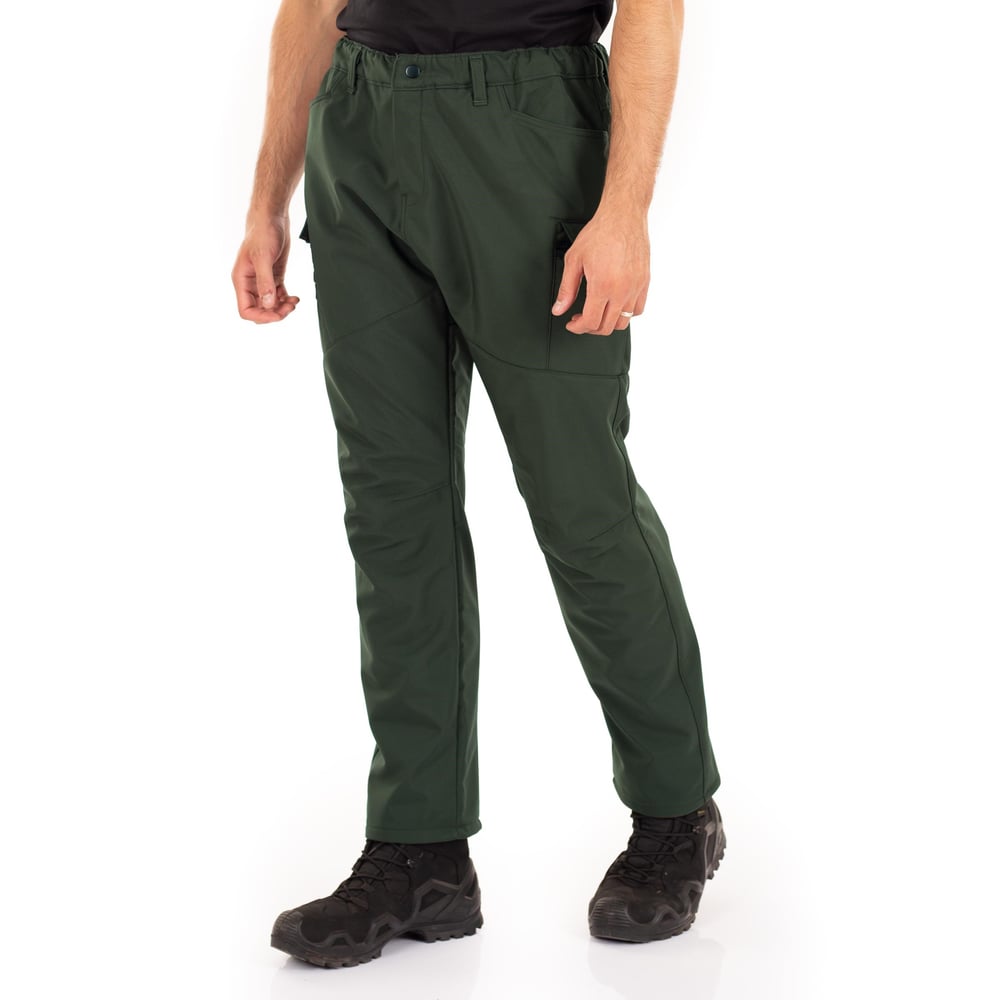 Alpha Softshell Taktik Pantolon İçi Polarlı Çok Cepli Haki