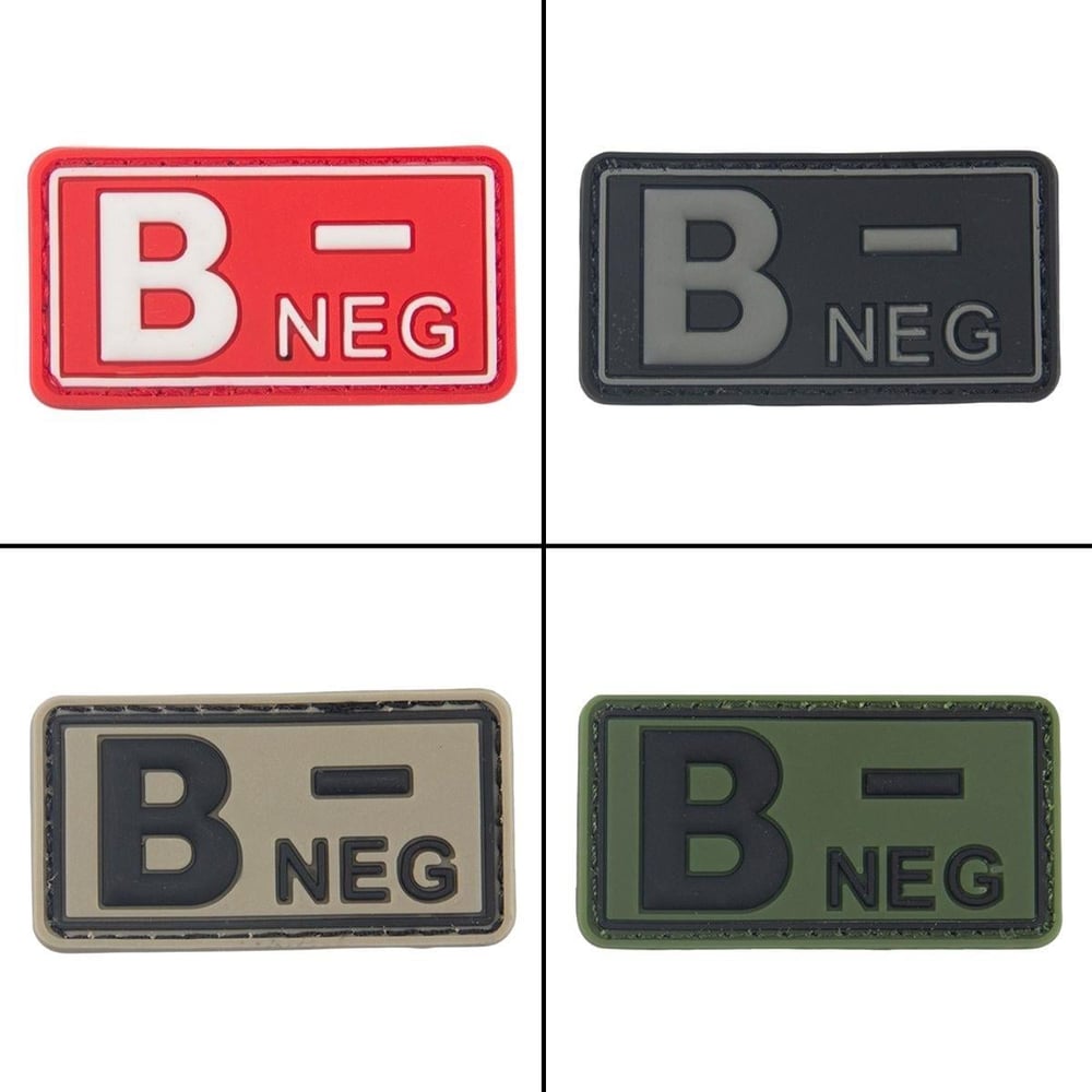 B RH (-) Negatif Kan Grubu Patch Arma