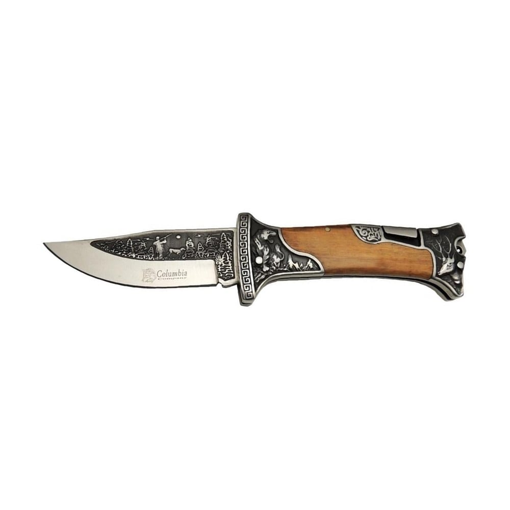 Baba Çakı Geyik Desen 23cm