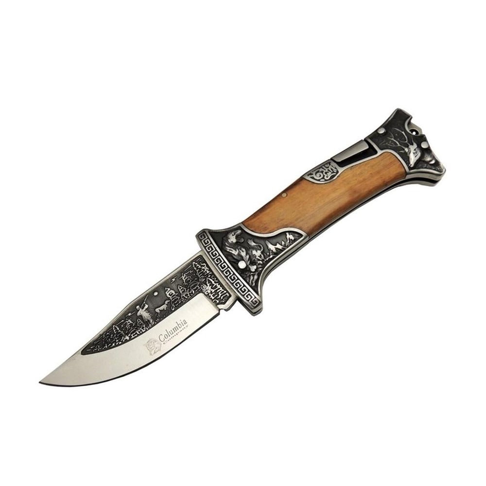 Baba Çakı Geyik Desen 23cm