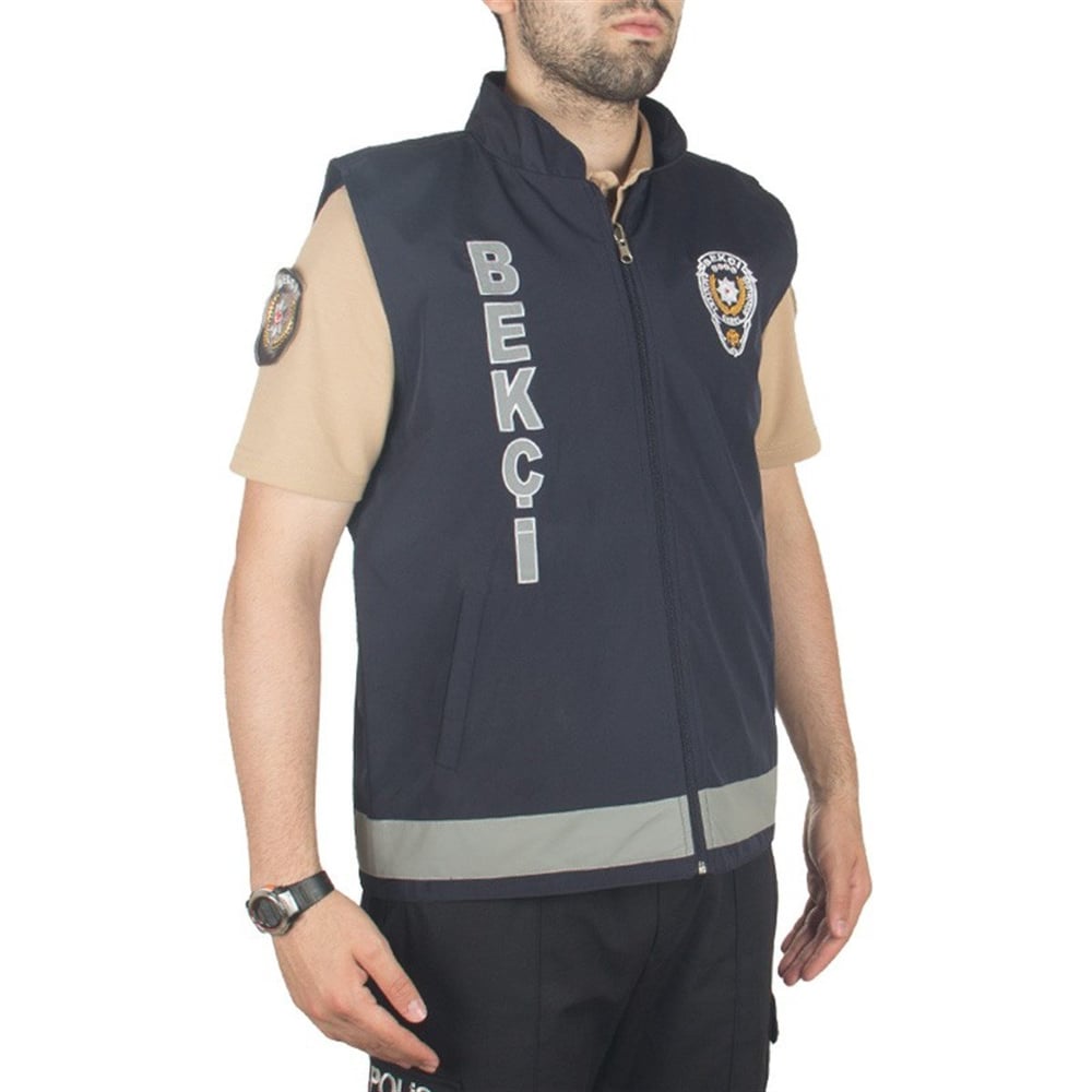 Bekçi Asayiş Görev Yeleği Çift Taraflı Yelek