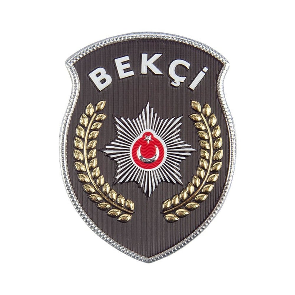 Bekçi Kol Arması Yeni 3 Boyutlu