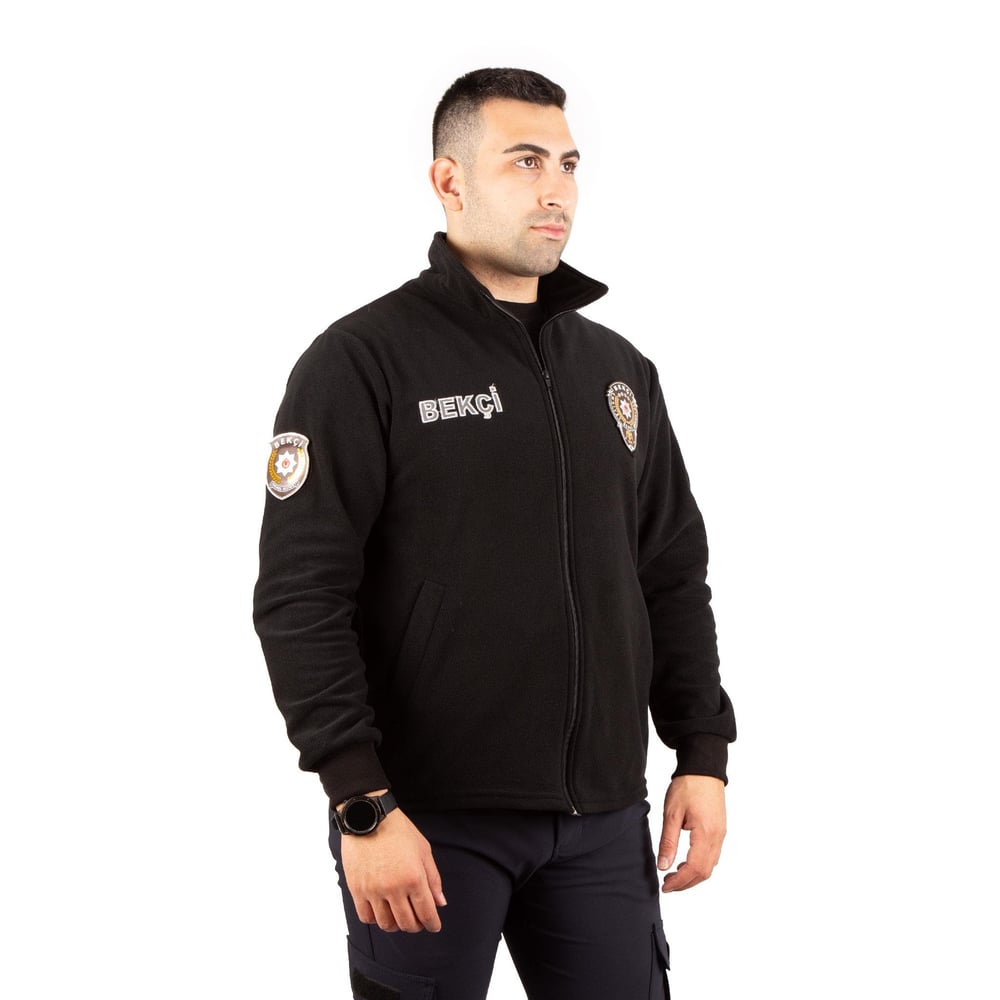 Bekçi Polar Mont Siyah
