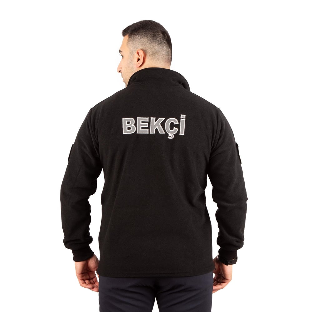 Bekçi Polar Mont Siyah