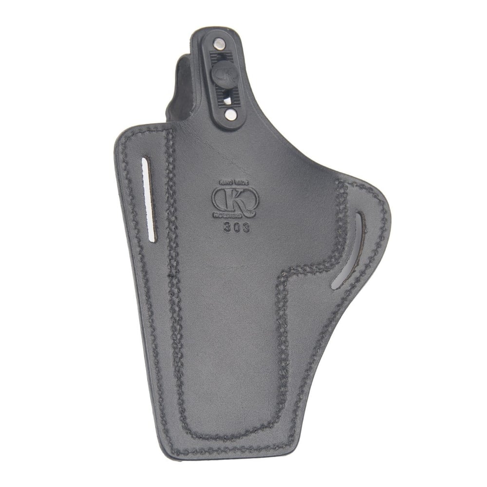 Beretta F 92 Deri Tabanca Kılıfı Siyah Baskılı Kapalı