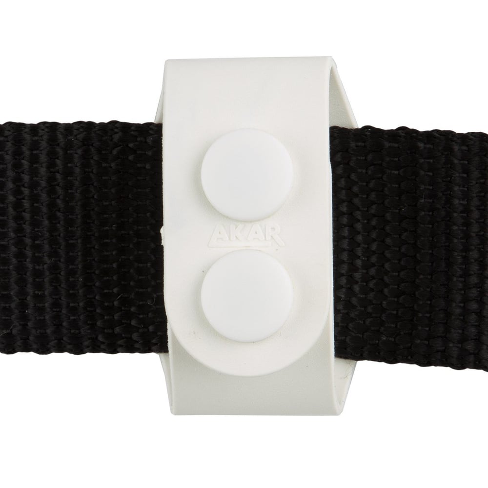 Beyaz Trafik Polisi Polimer Palaska Sabitleyici Çıtçıt Yeni Versiyon