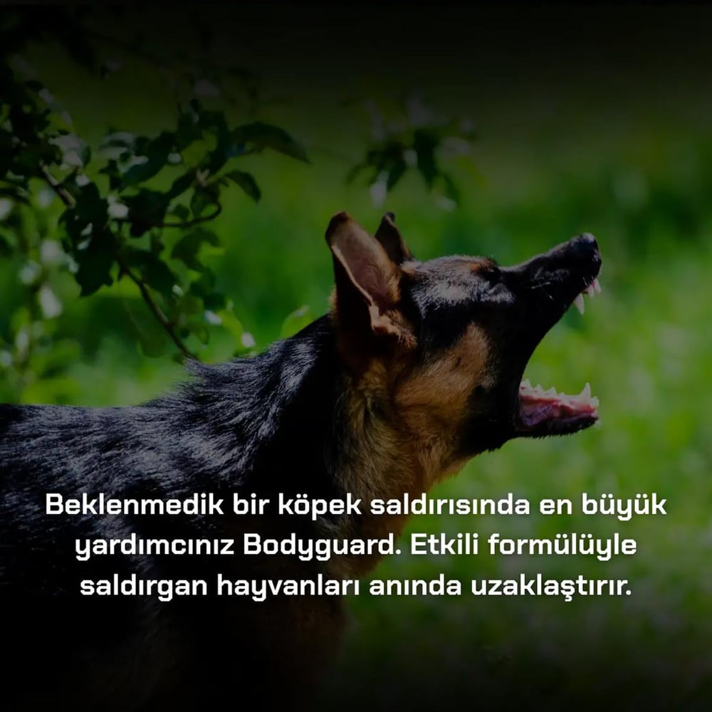 Bodyguard Biber Gazı 40ml 5 Adet Orijinal