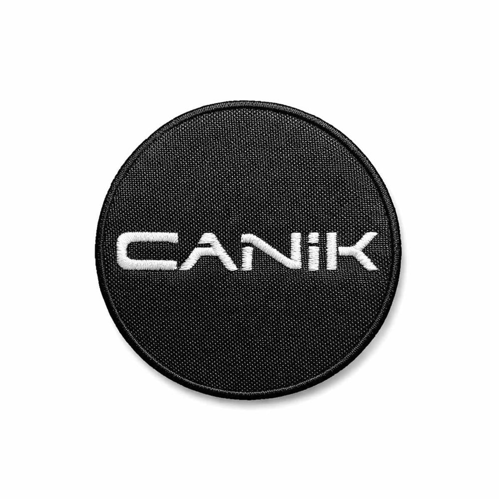 Canik Patch Nakışlı Siyah 8cm