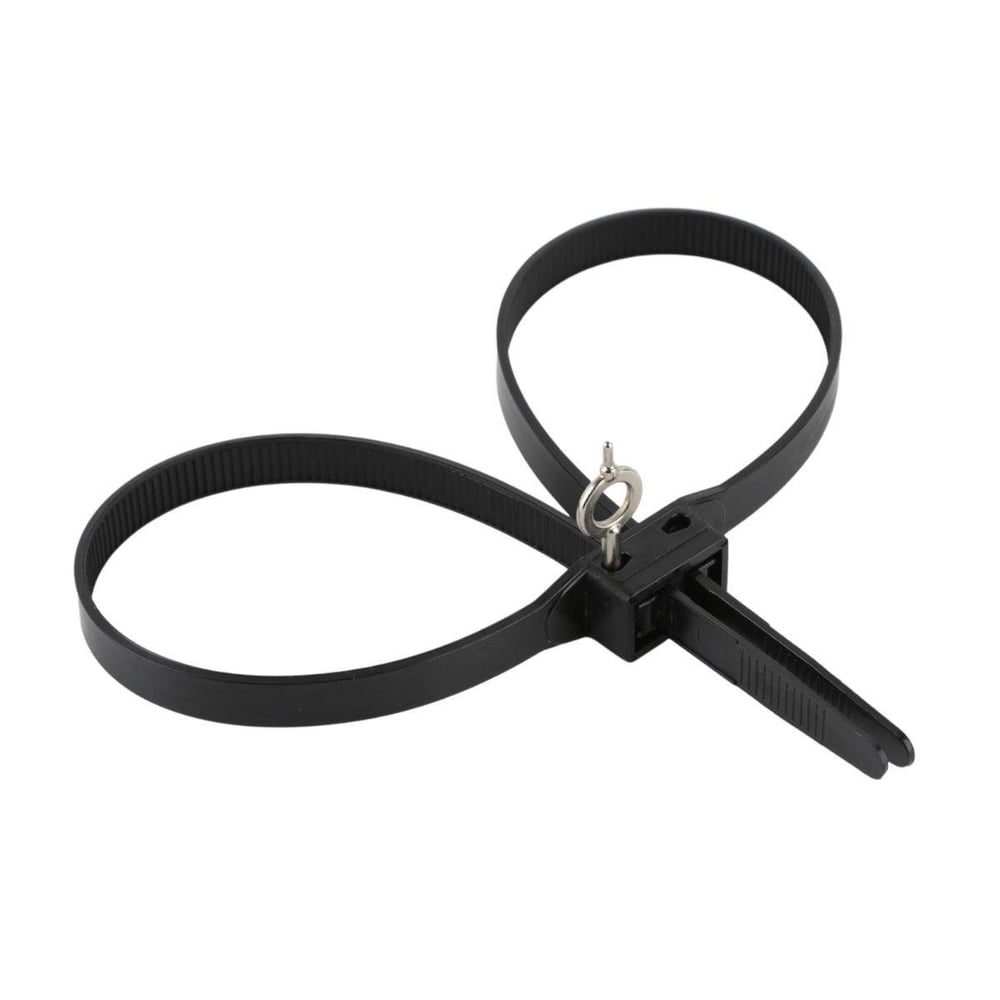 Çiftli Plastik Polis Kelepçesi Cırt Anahtarlı Kelepçe