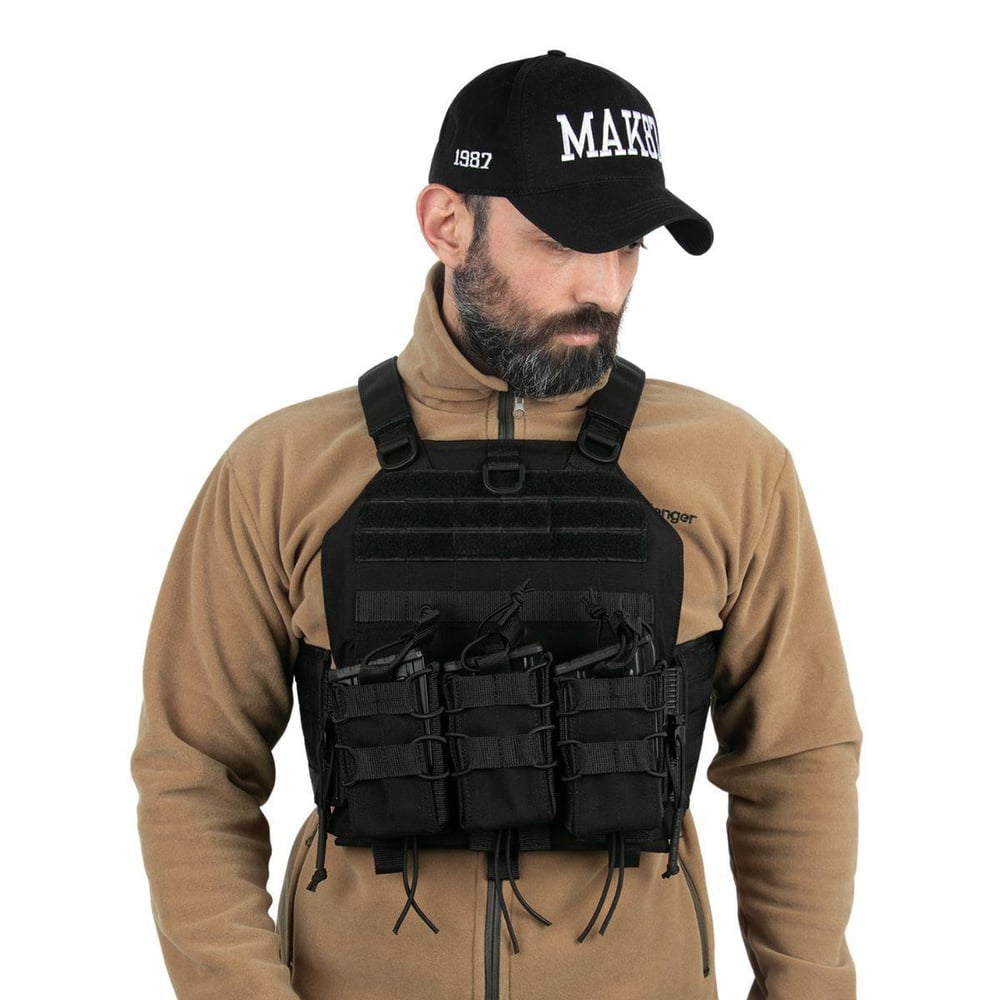 Cordura Hücum Yeleği Siyah