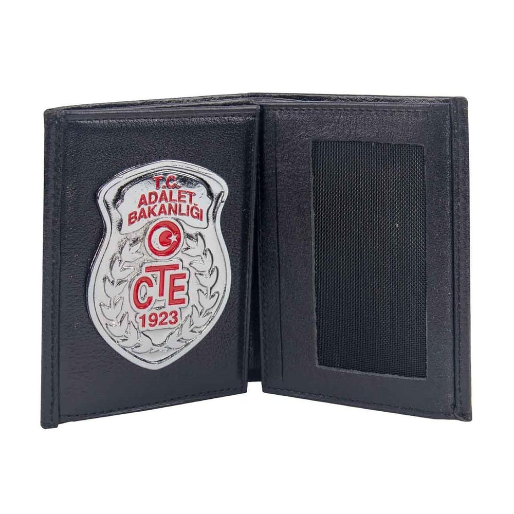 CTE Adalet Bakanlığı Gümüş Rozetli Cüzdan