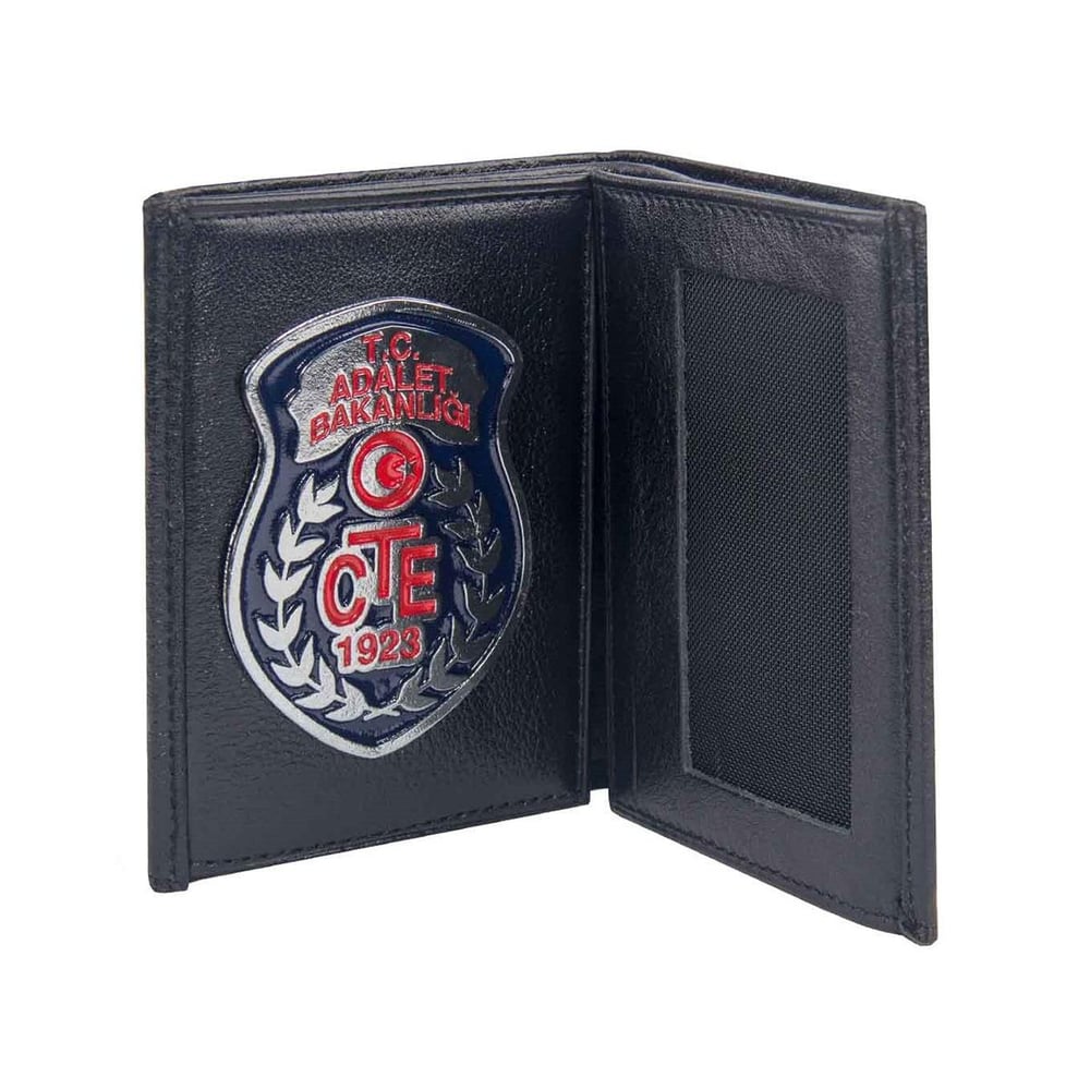 CTE Adalet Bakanlığı Lacivert Rozetli Cüzdan