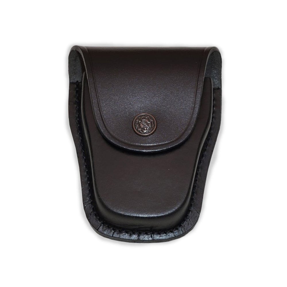 Deri Kapalı Metal Kelepçe Kılıfı