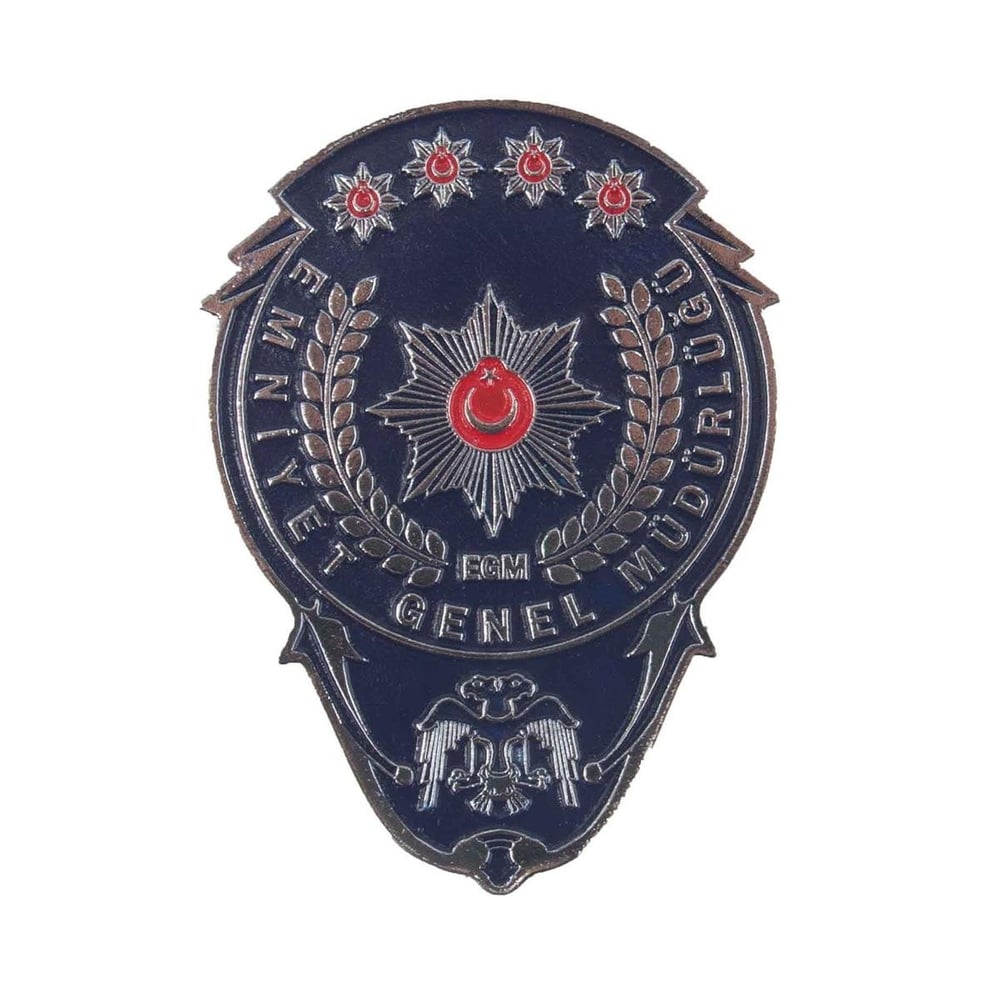 EGM Lacivert Cüzdan Rozeti