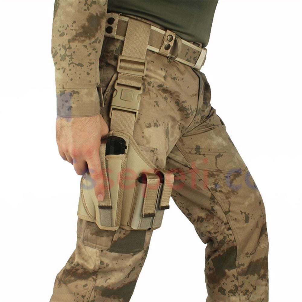 Fırtına Taktik Bacak Kılıfı Çöl Rengi