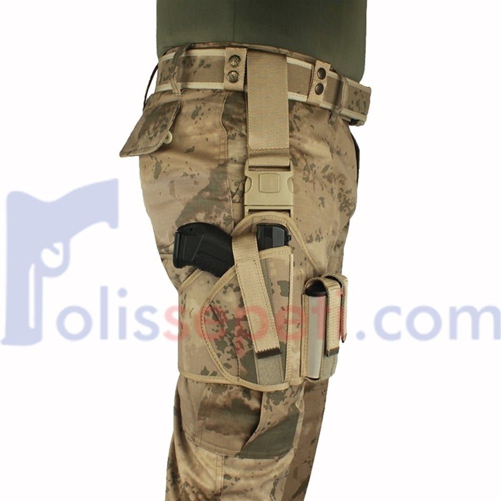 Fırtına Taktik Bacak Kılıfı Yeni Jandarma Kamuflaj