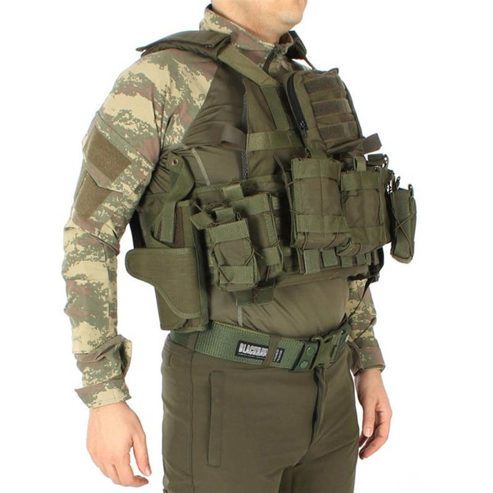 Haki Yeşil Tactical Hücum Yeleği