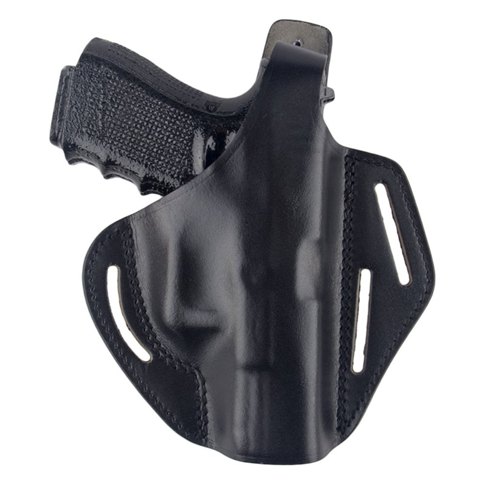 Hs Deri Tabanca Kılıfı Tam Kelebek Siyah