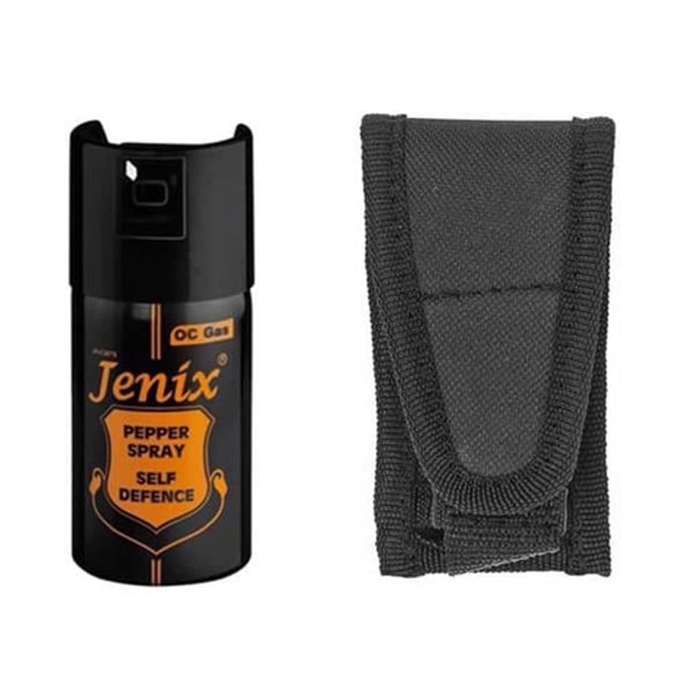 Jenix Biber Gazı Kılıflı ve Elektro Şok Cihazı Kişisel Savunma Seti