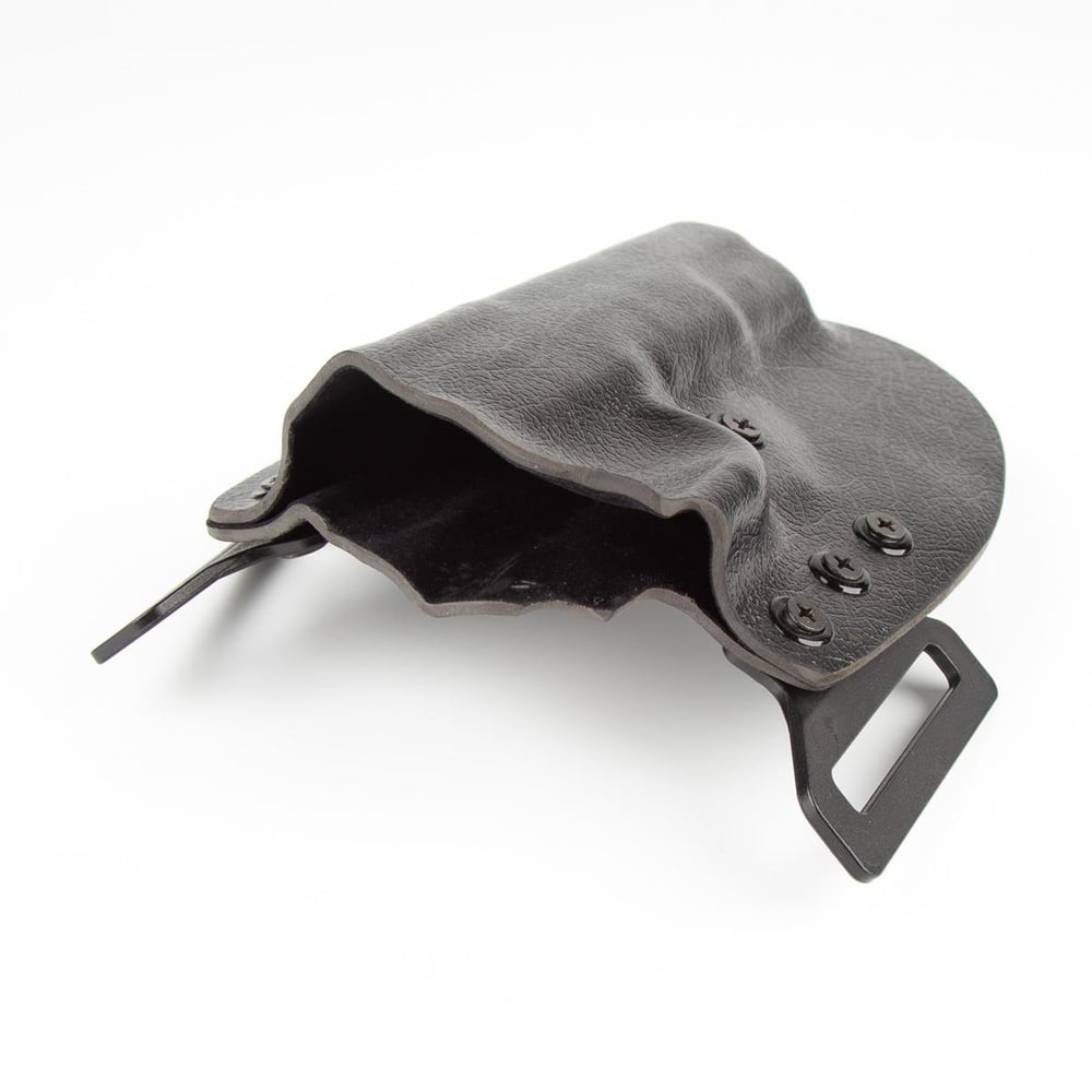 Jericho Deri Görünümlü Kydex Tabanca Kılıfı Dış Taşıma Kadifeli