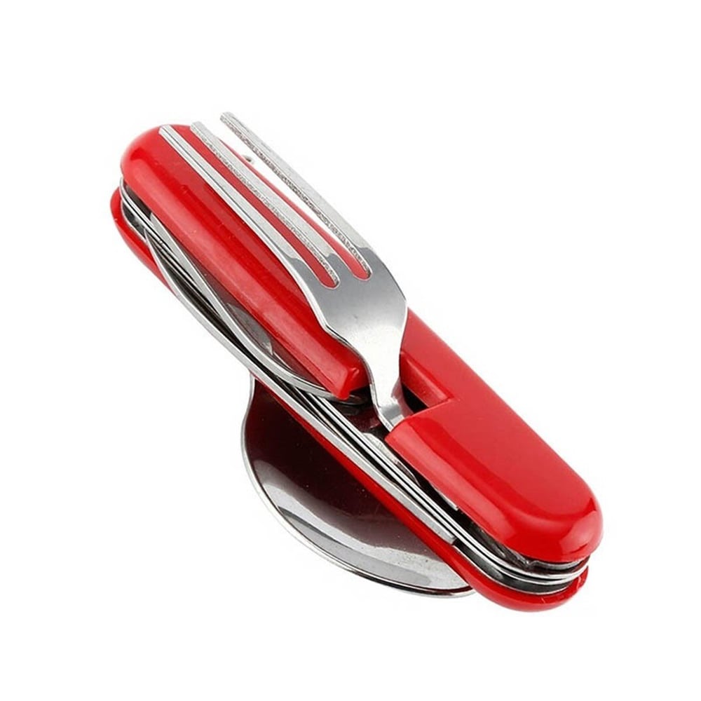 Kumanya Çakısı Kaşık Çatal Kiti Küçük Boy