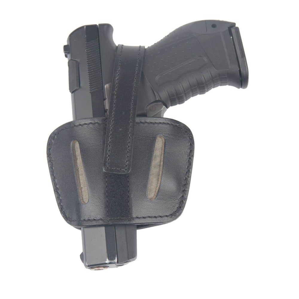 Kurusıkı Tabanca Kılıfı Universal Model Atkılı Mini Kılıf Siyah