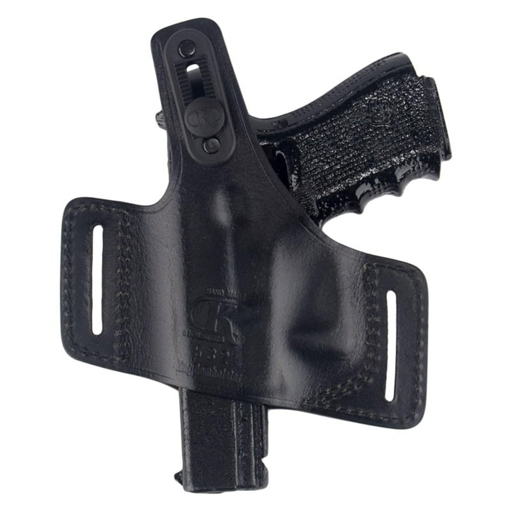 KYC Canik55 TP9 SFx Deri Tabanca Kılıfı Yarım Kelebek Siyah