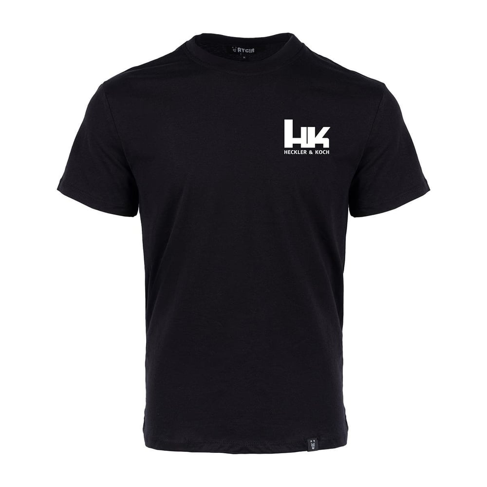 Mini HK Heckler & Koch Baskılı Tişört Siyah