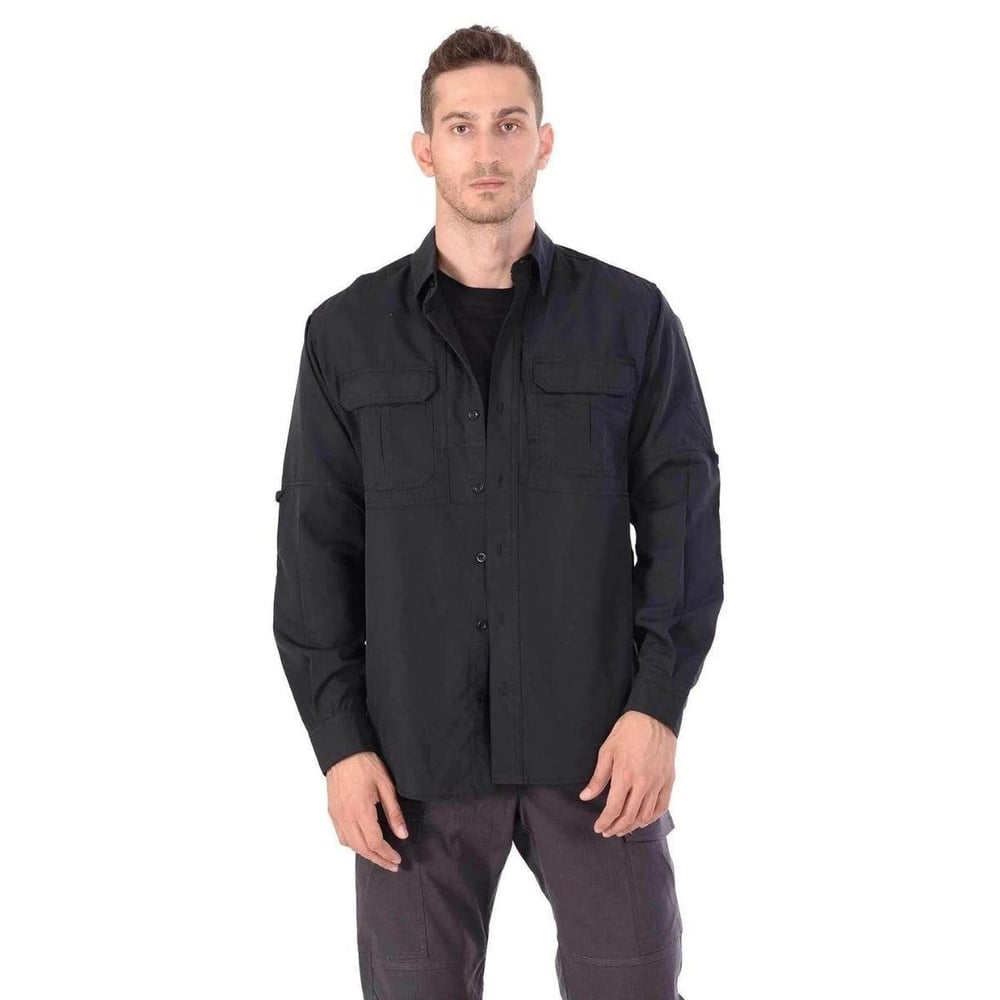 North Mountain Taktikal Outdoor Gömlek Siyah-TG03