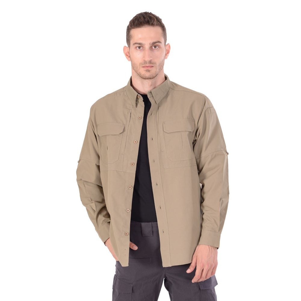 North Mountain Taktikal Outdoor Gömlek Camel-TG04