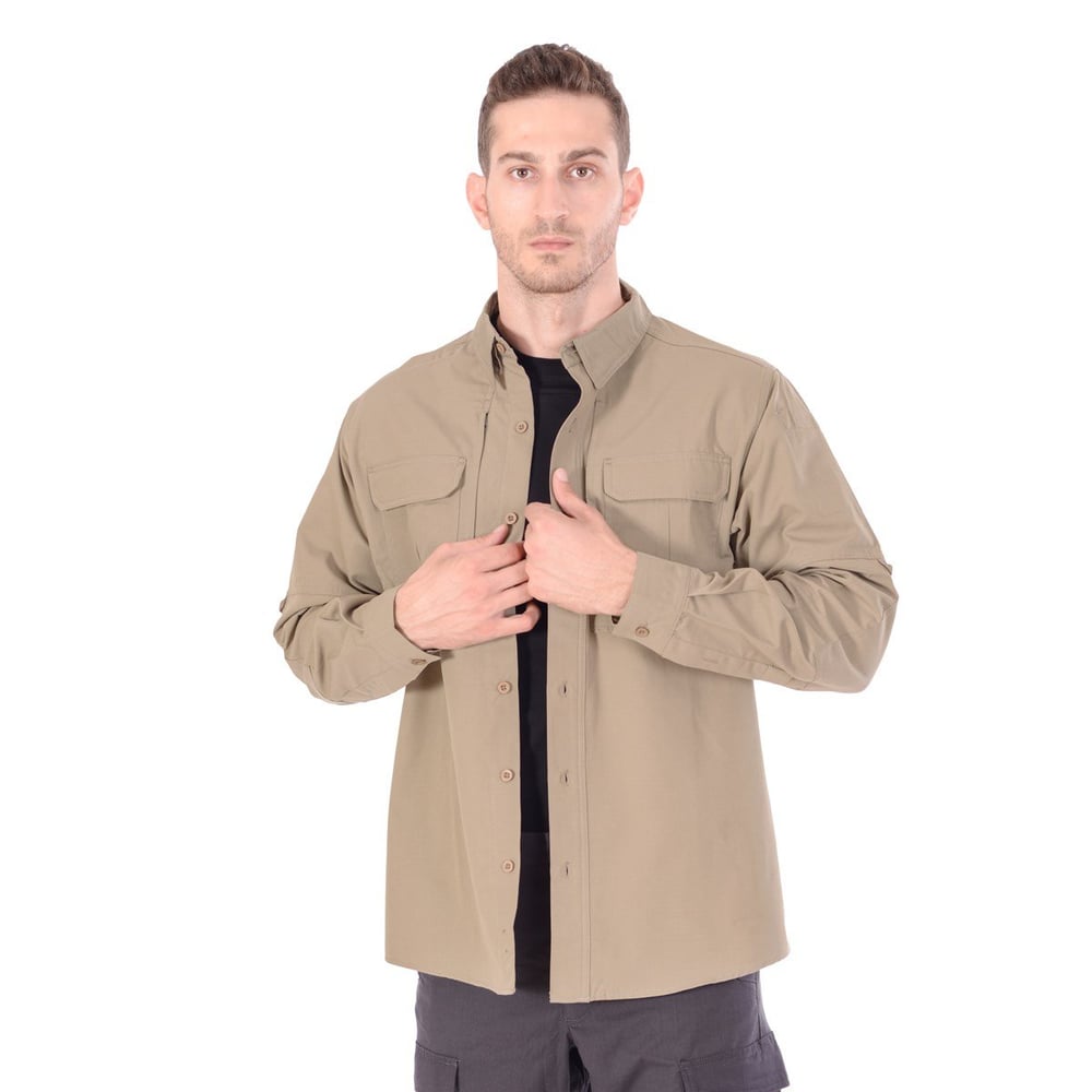 North Mountain Taktikal Outdoor Gömlek Camel-TG04