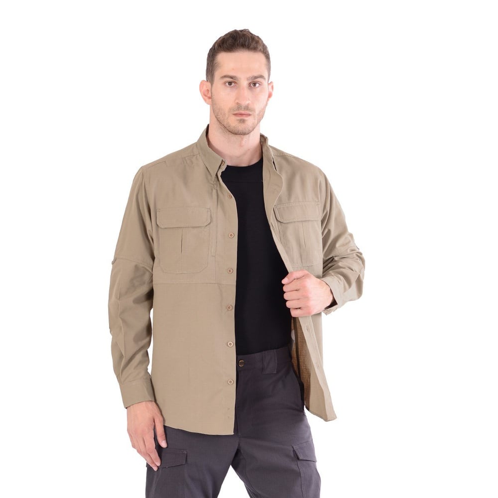 North Mountain Taktikal Outdoor Gömlek Camel-TG04