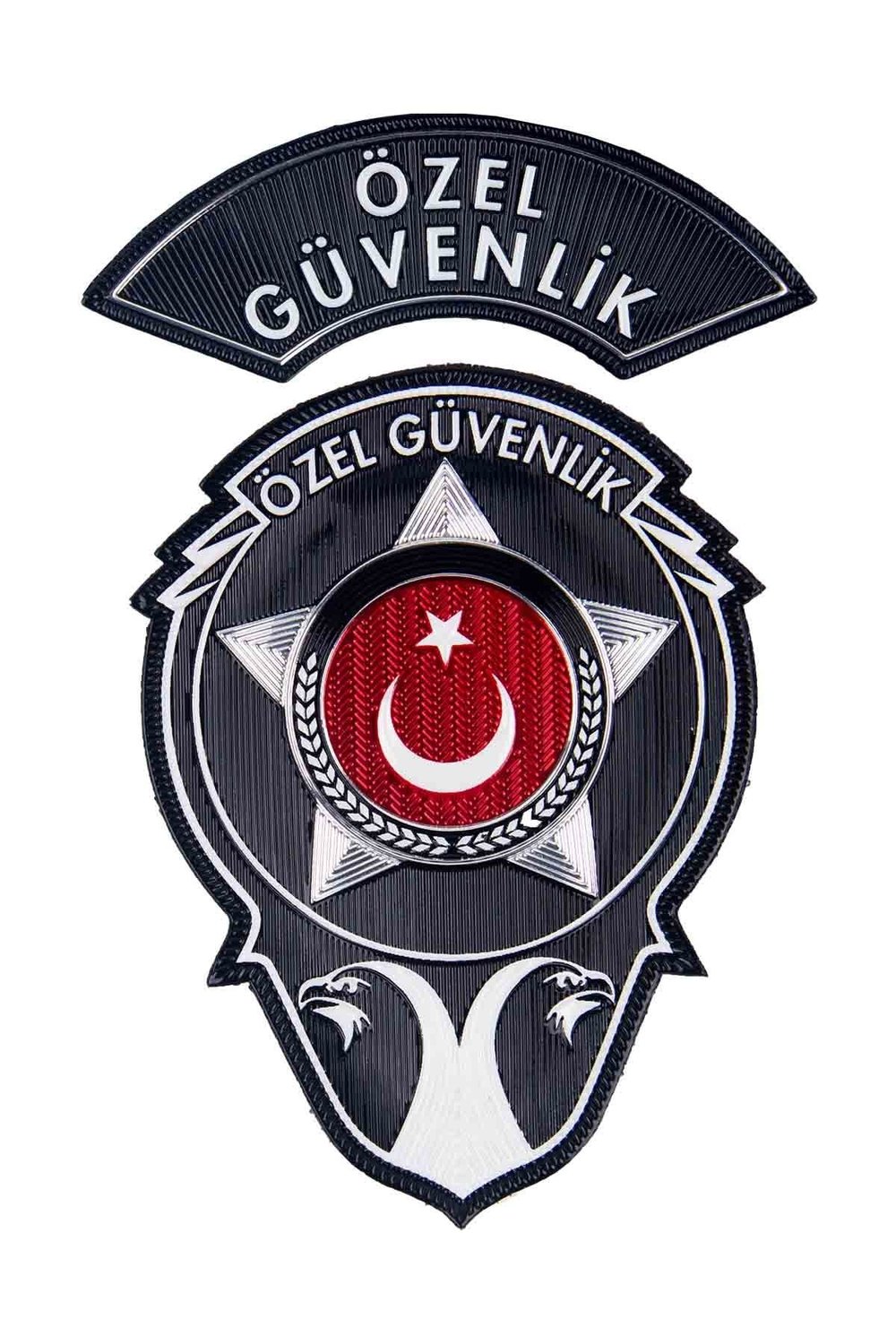 Özel Güvenlik Arması 3 Boyutlu Plastik