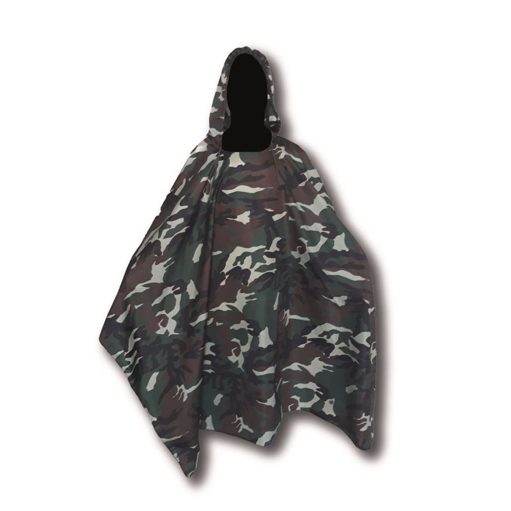 Panço Yağmurluk Kamuflaj Çantalı