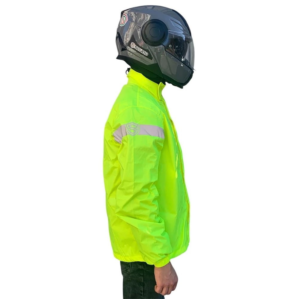 Peru Motosiklet Yağmurluk Üst Sarı