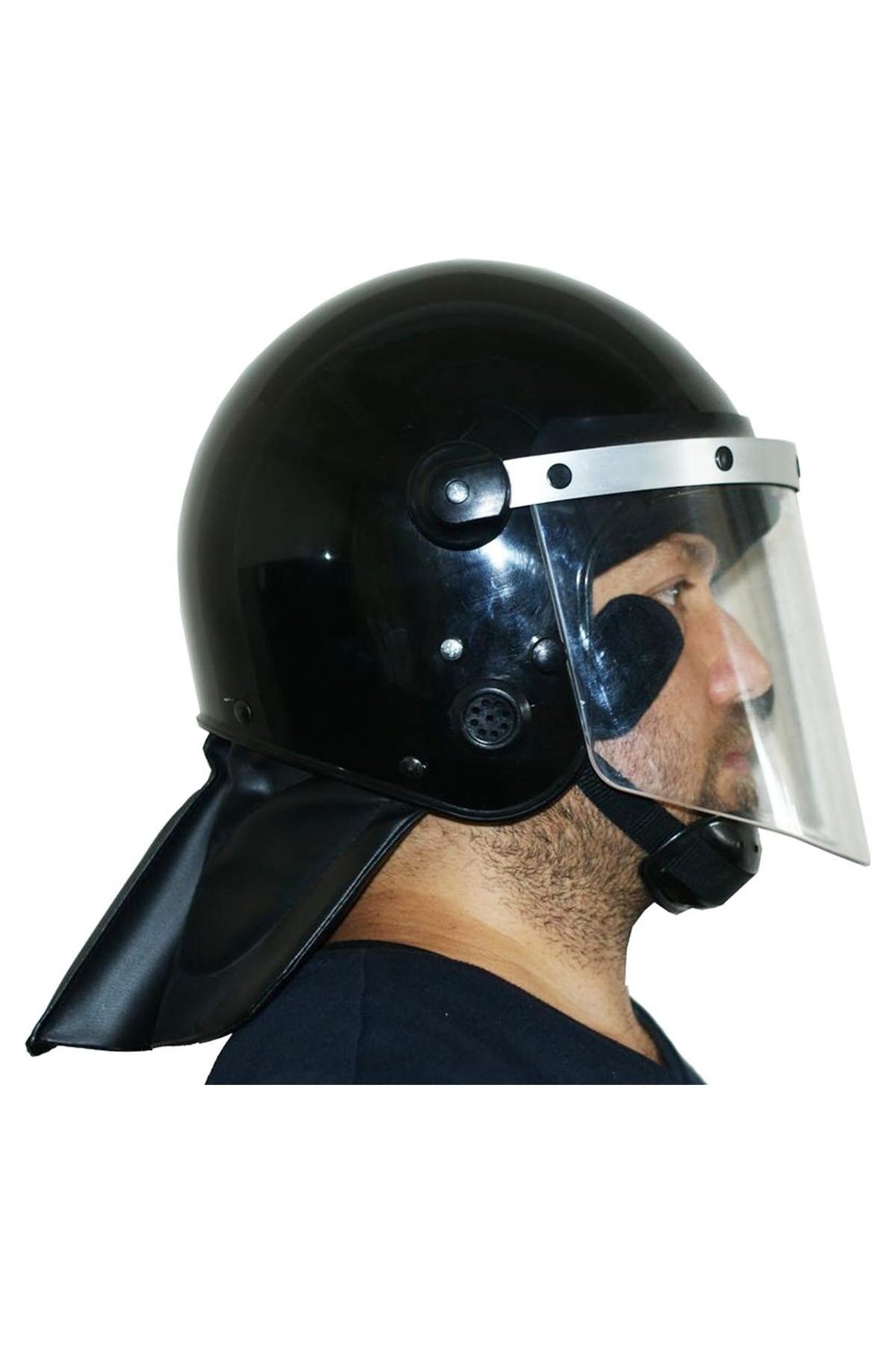 Robocop Koruyucu Kask Siyah