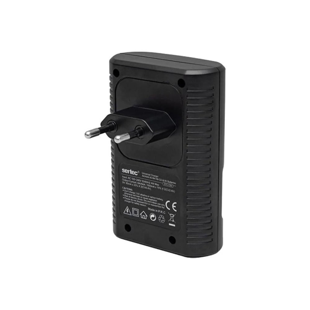 Sertec C802 AA-AAA-9V Uyumlu Universal Pil Şarj Aleti