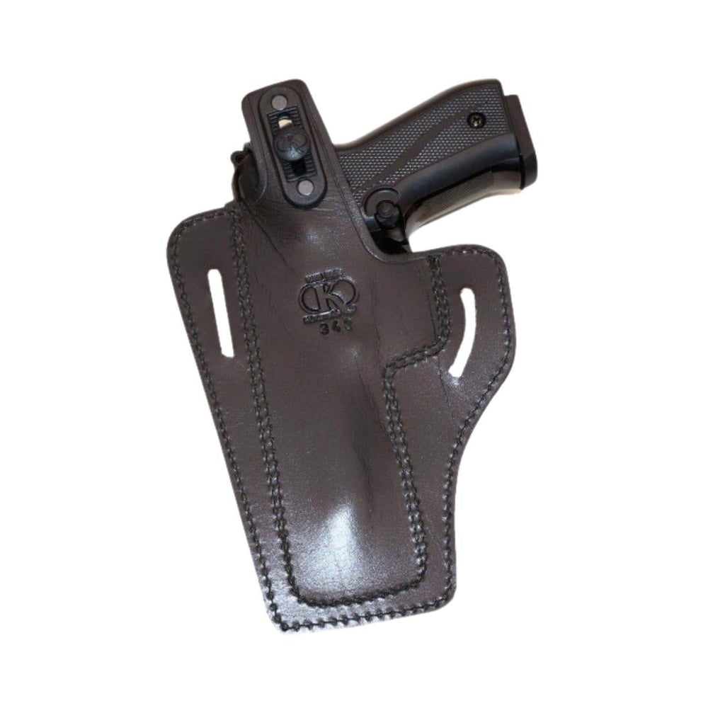 Sig Sauer P226 - P229 Deri Tabanca Kılıfı Siyah Baskılı Kapalı