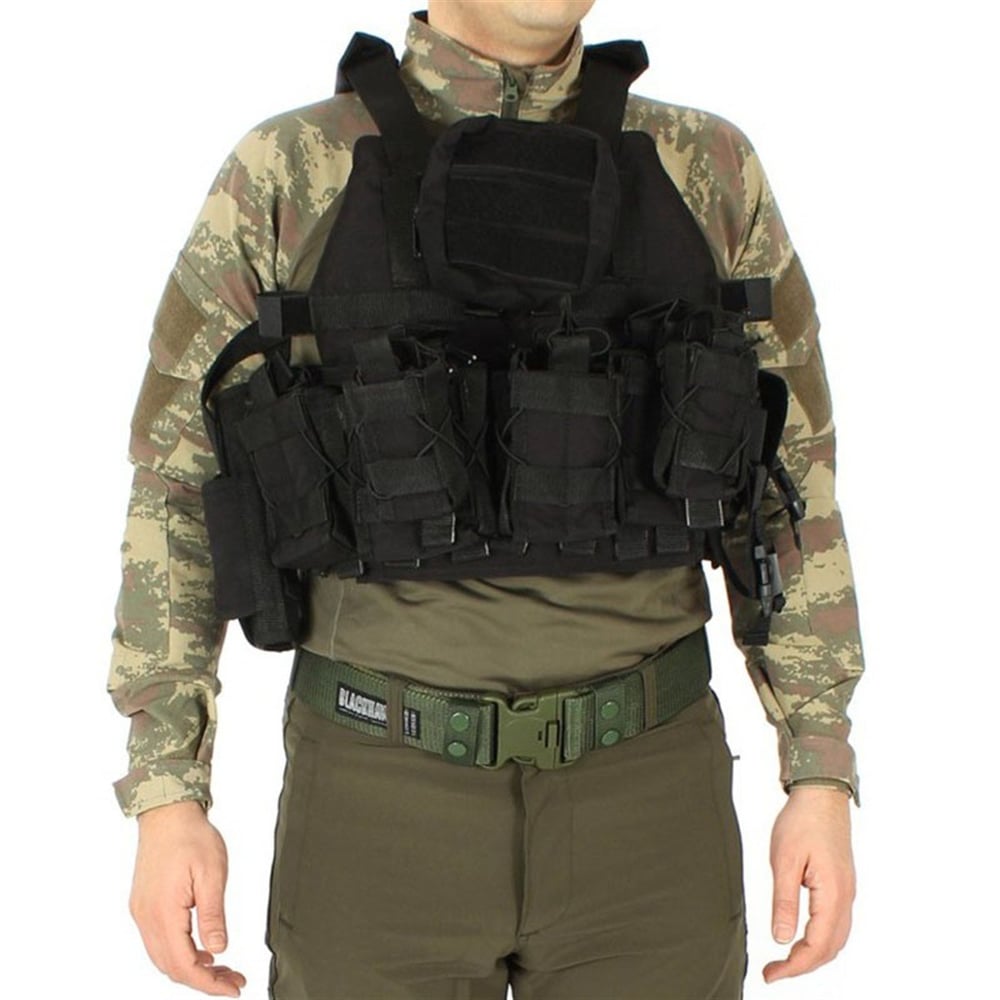 Siyah Tactical Hücum Yeleği